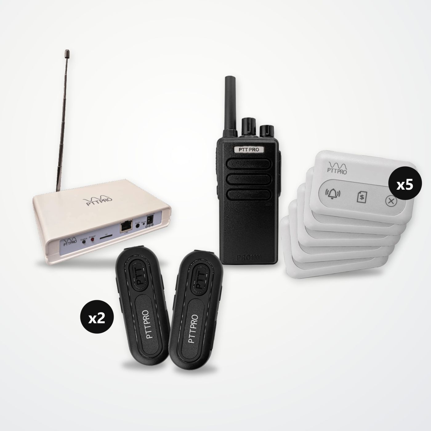 Kit de asistencia para restaurantes PTT PRO