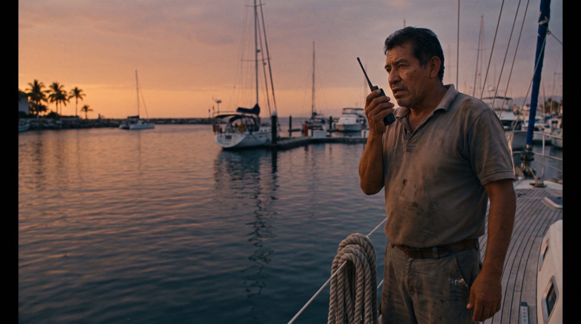 Radios para muelles y barcos